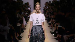 The house of Dior wishes to express its deepest gratitude to Maria Grazia Chiuri