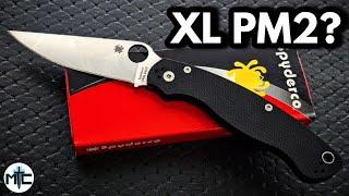 So They Made A GIANT PM2? | Spyderco Military 2 Folding Knife | Review