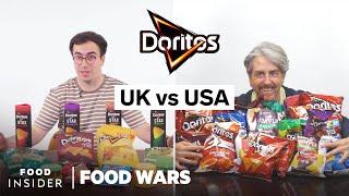 US vs UK Doritos Chips | Food Wars