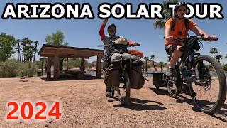 ‍️Phoenix to Tucson on Electric Bike | Arizona Solar Tour 2024