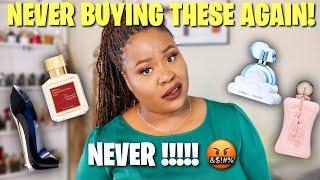 FRAGRANCES I WILL NEVER BUY AGAIN | TheCherysTv