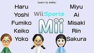 Remake Wii Sports Resort Miis #2