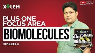 BIOMOLECULES | PV | PLUS ONE FOCUS AREA BIOLOGY | XYLEM LEARNING