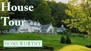 HOUSE TOUR | A Traditional Country Estate with Breathtaking Views in Vermont