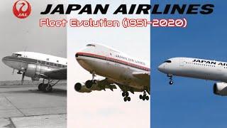 Japan Airlines Fleet Evolution (1951-2020)