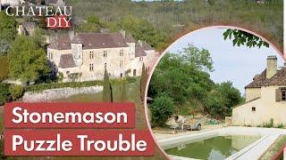 Solving A Stonemason Puzzle By The Pool | Escape To The Chateau DIY