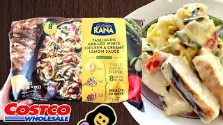 RANA Tagliolini Grilled White Chicken & Creamy Lemon Sauce - Costco Product Review