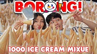 MUKBANG RIBUAN ES KRIM MIXUE?! LANGSUNG DI GEPREK!! DINGIN BEKU!