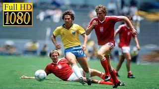 Brazil 4-0 Poland World Cup 1986 | Full highlight -1080p HD | Zico