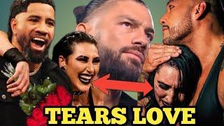 ROMAN REIGNS REACTS TO RHEA'S MESSAGE ABOUT HER FEELINGS 4 DAMIAN.  REIGNS' MAD!! WHAT A MESS!