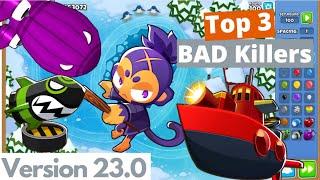 Top 3 Ways to Beat the round 100 BAD - BTD6