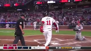 Orlando Arcia STARES DOWN Bryce Harper After Regular Season HR‼️