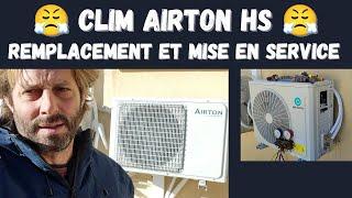 Clim AIRTON HS  : Remplacement