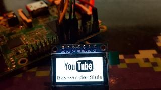 How to connect a 128x64 pixel OLED display to a Raspberry Pi