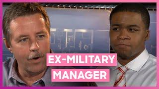 Ex-Military Manager Forces Late Employees To Do PUSH-UPS! | Mystery Diners