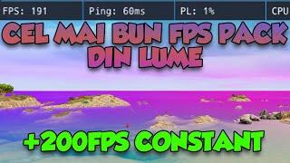 CEL MAI BUN MOD DE FPS BOOST DIN LUME 200FPS LOCK (custom rendering, no lag, no rain, no enb, fps)