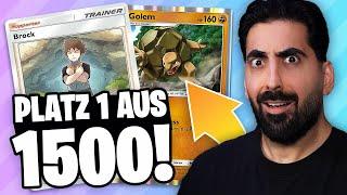 GEOWAZ DECK ZERSTÖRT TURNIERE - Platz 1 aus 1500! (Pokemon TCG Pocket)