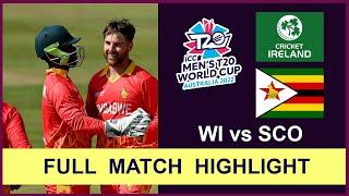 Zimbabwe vs Ireland Full  Highlights T20 World Cup: ZIM beats IRE by 31 runs