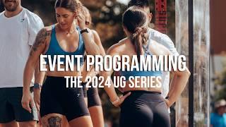 Programming for the 2024 UG Series/Games