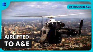 Airlifted After High-Speed Collision | 24 Hours In A&E | Documentary