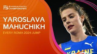 A PERFECT performance  Yaroslava Mahuchikh  | Every Roma 2024 jump