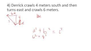 Distance and Displacement Practice Problems 2020