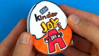 DIY Alphabet Lore Kinder Joy Paper Craft (+ A Squishy) / How to Make / Easy Paper Craft Ideas