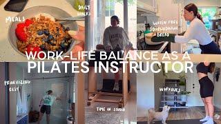 VLOG | 3 days in my life as a pilates instructor