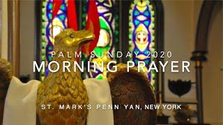 St. Mark's Penn Yan Palm Sunday 2020
