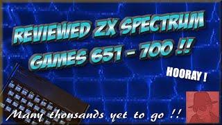 Reviewed ZX SPECTRUM GAMES - 651 to 700 !! - njenkin Retro Gaming Channel  :o)