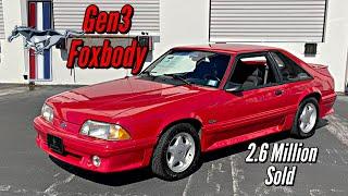 What makes the Gen 3 Foxbody Mustang GT So Special?  Here's the Truth!