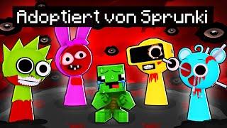 Adoptiert von HORROR SPRUNKI in MInecraft!