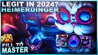 IS HEIMERDINGER A LEGIT PICK IN 2024? - Fill to Master | League of Legends