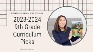 9TH GRADE HOMESCHOOL CURRICULUM | 2023-2024