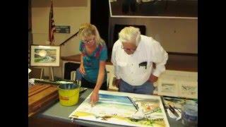 John Barnard and Marsha Rebstock Painting Demo