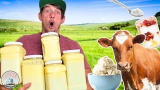 What do we DO with 35 GALLONS of RAW MILK a week?!   #juneisdairymonth23