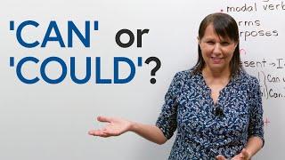 “CAN” or “COULD”? What’s the difference?