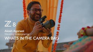 Nikon Z 8 | The best lenses for wedding videography with Akash Agarwal