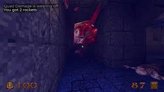 Quake  - E2M6 The Dismal Oubliette Walkthrough (All Secrets)