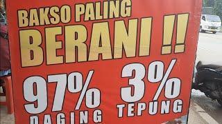 IDOLA BAKSO | BAKSO PALING BERANI 97% DAGING 3 % TEPUNG