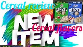 NEW CEREAL  ITEMS  | try them with us  | fyp | frosted flakes|applejack | donut holes