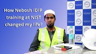 NIST - NEBOSH IDIP Testimonial Video by Mohammed Thaher