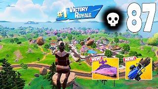 87 Elimination Solo Vs Squads "Zero Build" Gameplay Wins (NEW Fortnite Chapter 6 PC)