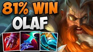 81% WIN RATE OLAF IN CHALLENGER! | CHALLENGER OLAF TOP GAMEPLAY | Patch 14.6 S14