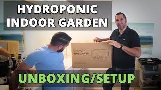 Better than the AeroGarden??? | Indoor Hydroponic Herb Garden - Unboxing and Testing