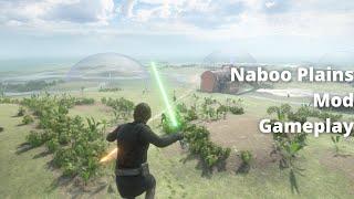 Star Wars Battlefront II - Naboo Plains Mod Gameplay