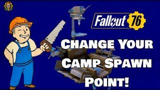 How To Change Your Camp Spawn In Point