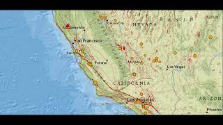 Earthquakes For The Past 24 Hours & 2.1 Las Vegas Nevada. 11/5/2024