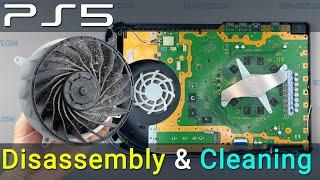 PS5 disassembly and dust cleaning. How to fix PlayStation 5 overheating