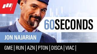 ⏱️60 Seconds $GME $RUN  $AZN $PTON $DISCA  $VIAC see you on @3at3_UOA more at  @MarketRebels ‍️